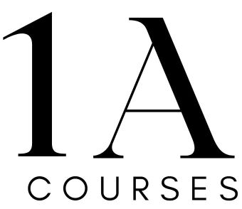 1A Courses